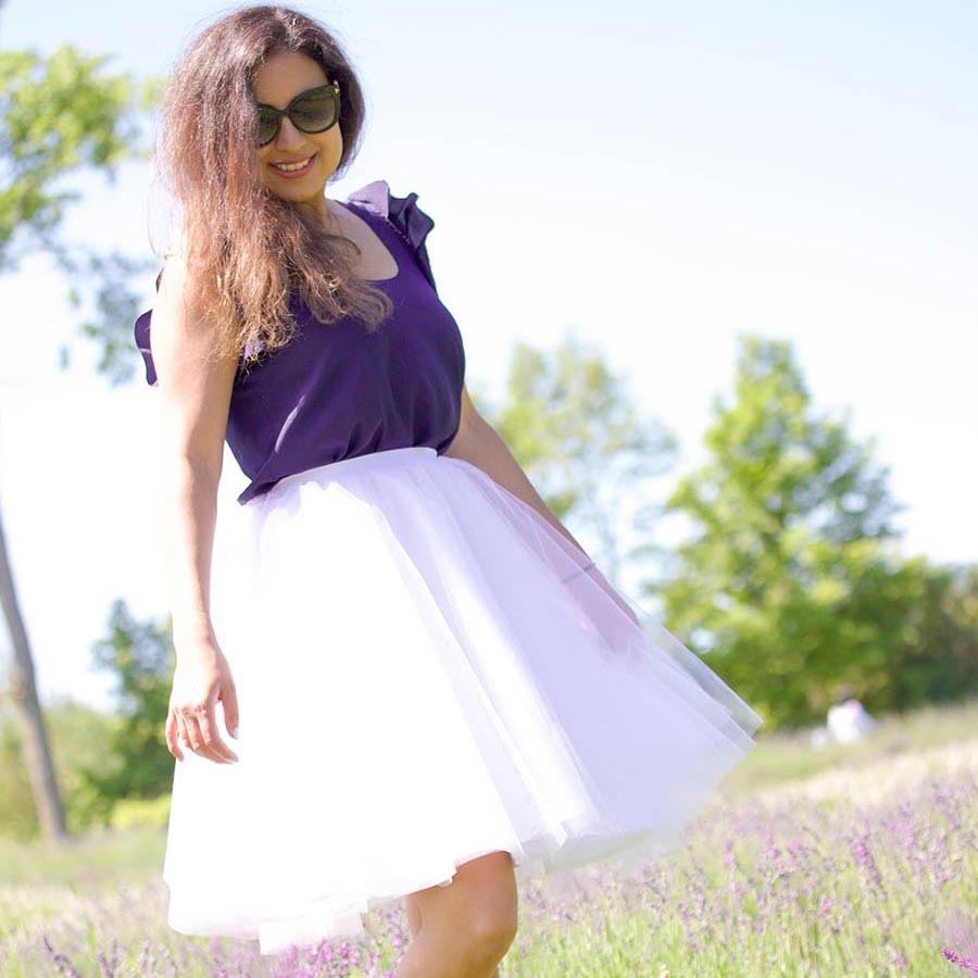 How to Make a Tulle Circle Skirt