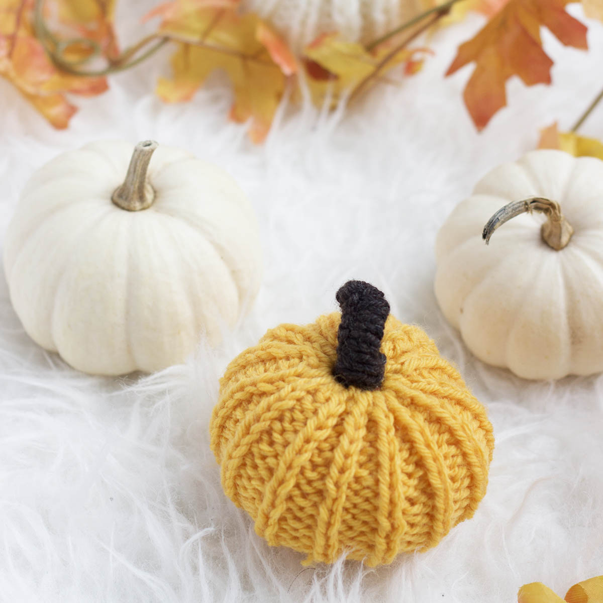 How to Knit Pumpkins