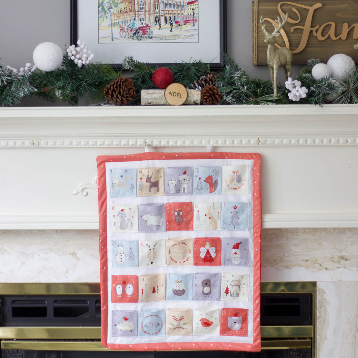 How to Sew an Advent Calendar: Dashwood Studios