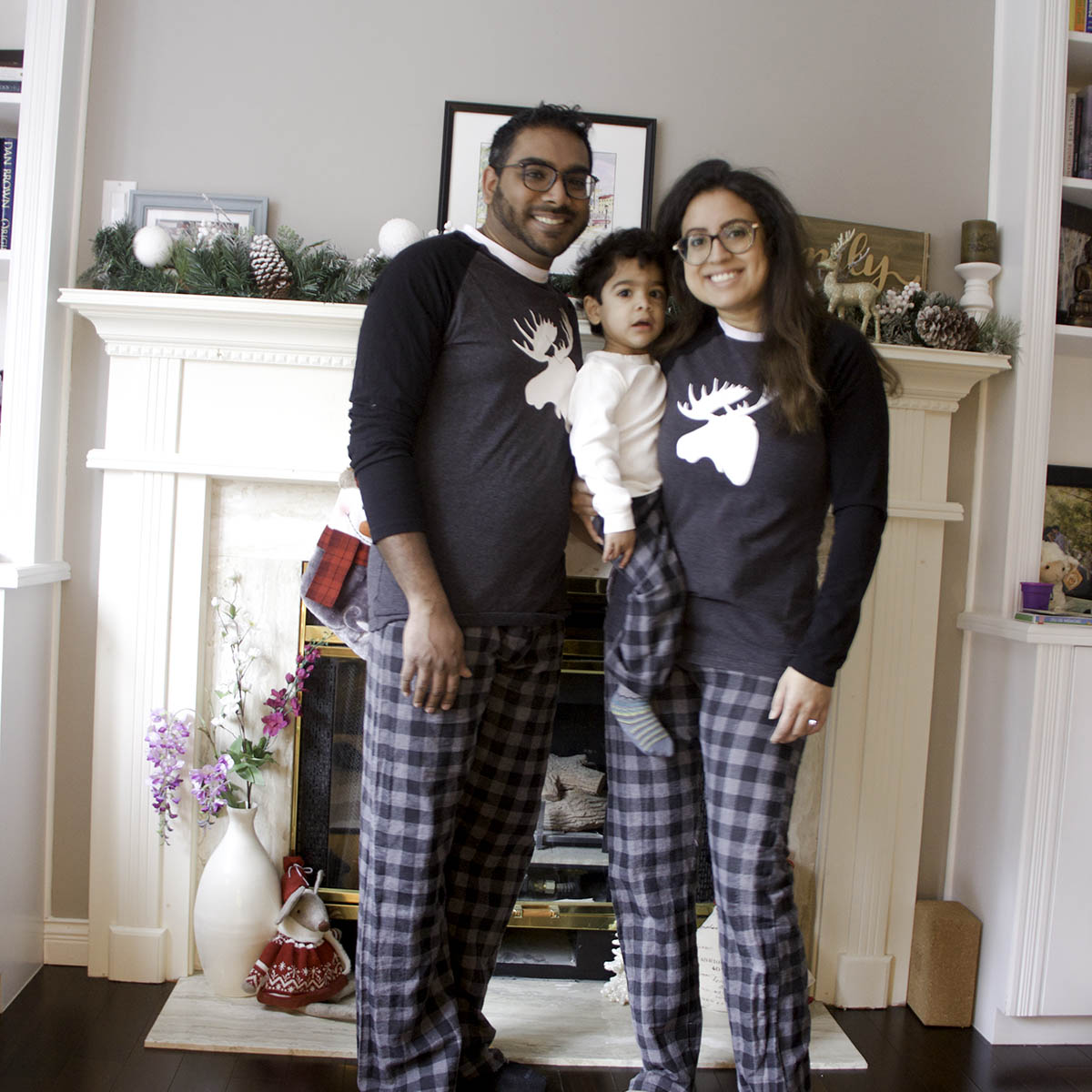 Self-drafted Family Christmas Pyjamas
